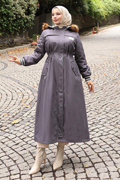 Missvalle Arma Детальний куртка з капюшоном Сірий 19268