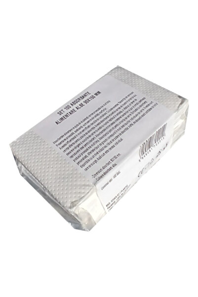 Urgent Horeca Tampoane absorbante alimentare albe, 90x150 mm, set de 100