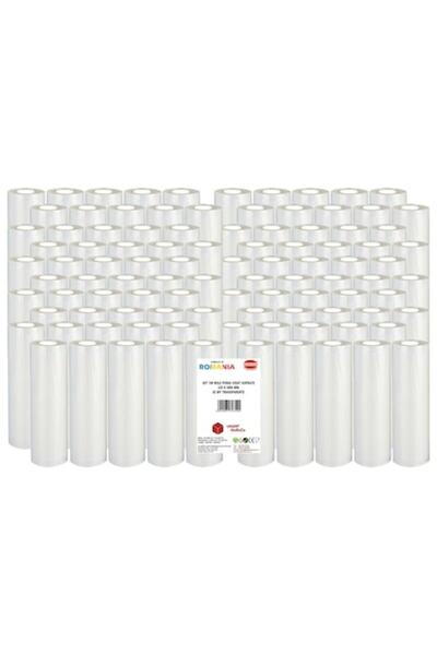 Urgent Horeca Set 100 role pungi vidat gofrate, dimensiuni 220x3000 mm, grosime 85 mic, preparare Sous Vide