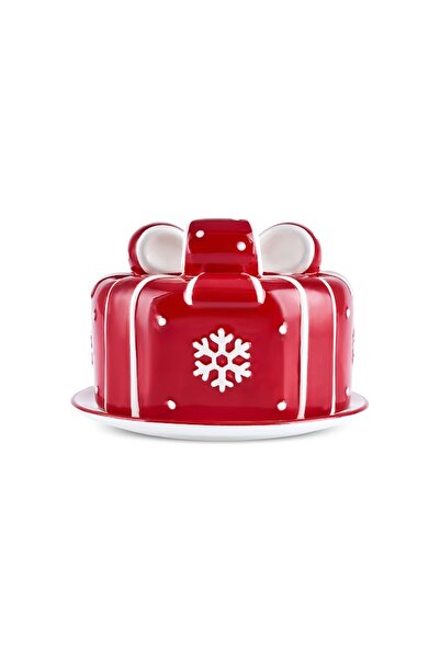 Karaca New Year Yılbaşı Candy Twist Kek Fanusu
