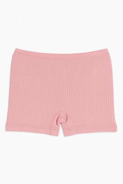 MAVİ QUMSAL Kız Çocuk Ribana Şort 6'lı Set | Çok Renkli Yazlık Basic Günlük Pamuklu Örme Şort