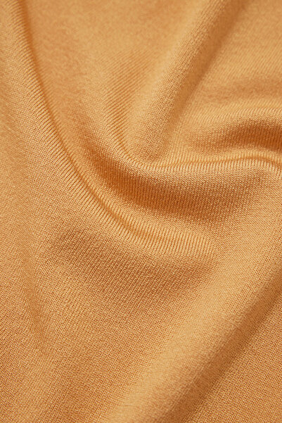 W Collection Light Orange Short Sleeve Knitwear