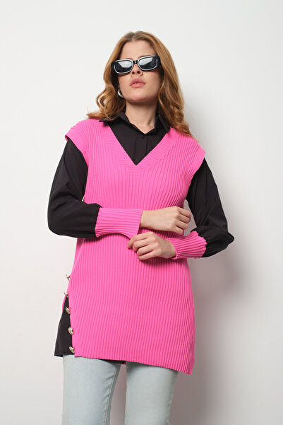 Clothes Fast Ribbed Knit Sweater Shirt Double Combination