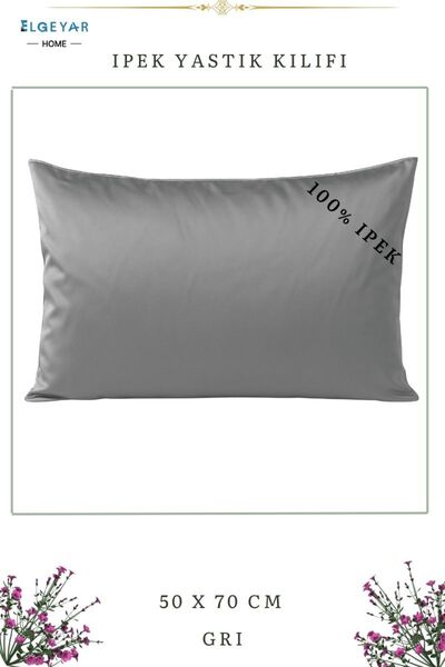 elgeyar Luxury Hypoallergenic 100% Silk Pillowcase(1Pc)