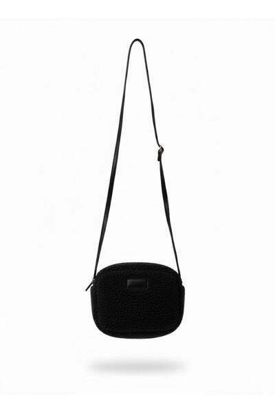 HİMENİSA Geantă de umăr Urban Cross din pluș pentru femei