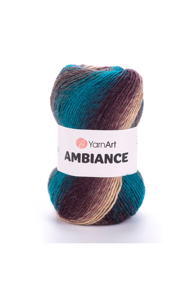 Yarnart Ambiance El Örgü İpi 100 gr 250 mt %70 Akrilik %30Yün Renk Geçişli Yu...