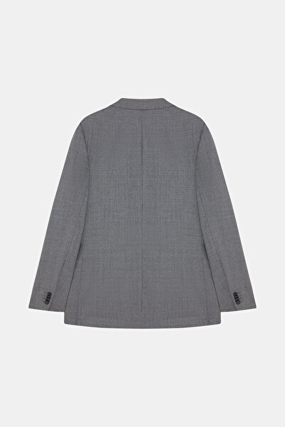 W Collection Gray Buttoned Suit