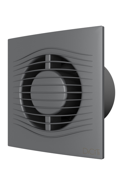 Venteurope ELEGIA100BDGM wall fan, square, diameter 100 mm, flow rate 100 mc/h, 7.8W, IP45