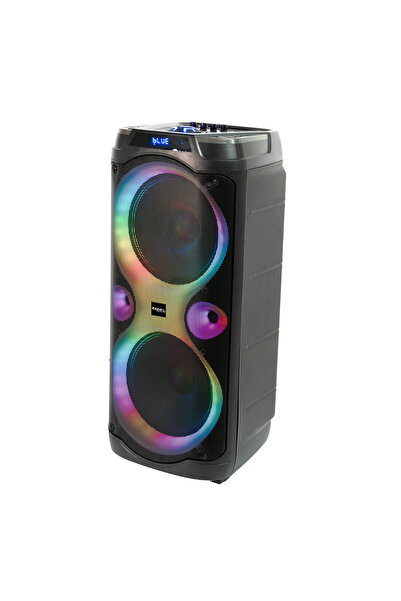 Ibiza Sound Portable speaker, COLUMBA-KARAOKE, 700W, Bluetooth, USB, microSD, AUX and MIC, black