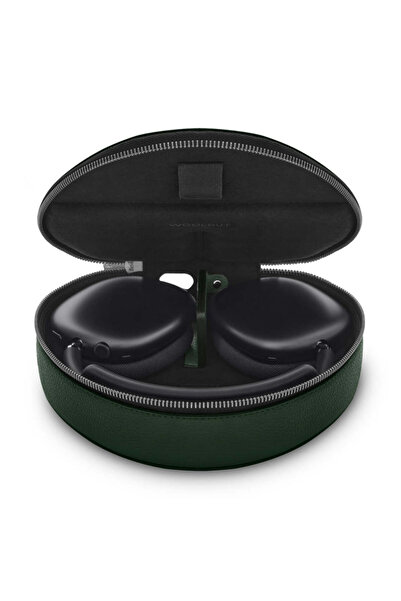 Epico Husă de protecție Woolnut pentru AirPods Max, piele, verde