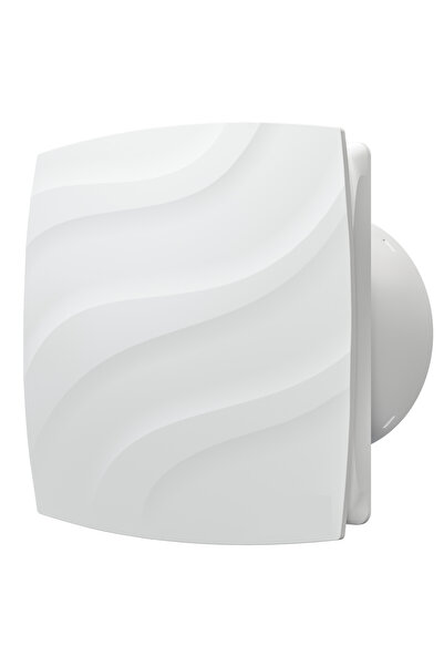 Venteurope Ventilator de perete STREAM100BD, pătrat, clapetă de sens unic, diametru 100 mm