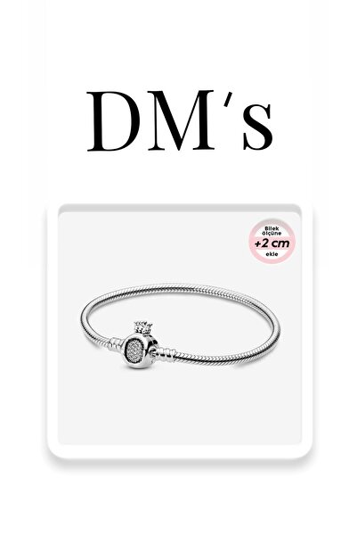 DM’s Silver O Taç Moments Gümüş Bileklik
