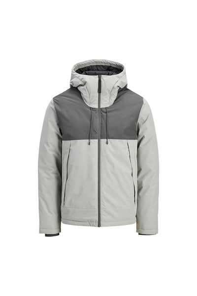 Jack & Jones Counion Men's Gray Coat (12285586-Plm)