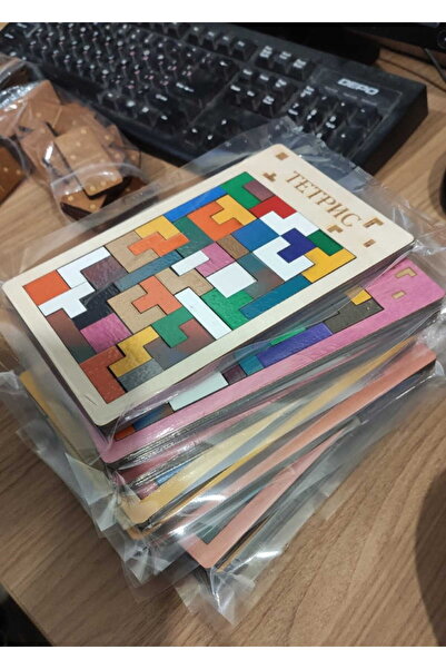 kadan enerji ve güvenlik sistemleri AHŞAP TETRİS BLOK PUZZLE ZEKA OYUNCAĞI