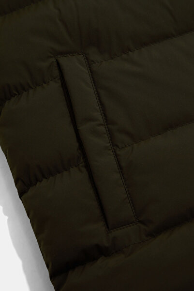 W Collection Khaki Buttoned Vest