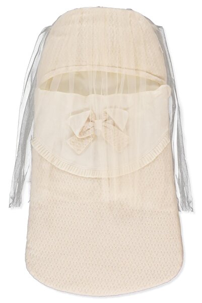 Bebetto Interlock Fiber Swaddle (Little Lady/25) Ecru