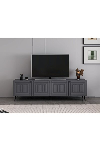 Minar İlkbahar Tv Ünitesi Antrasit/Antrasit