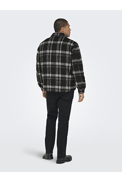 Only & Sons Erkek ONSGIO LF CHECK PADDED JACKET OTW OS22030156-4805204