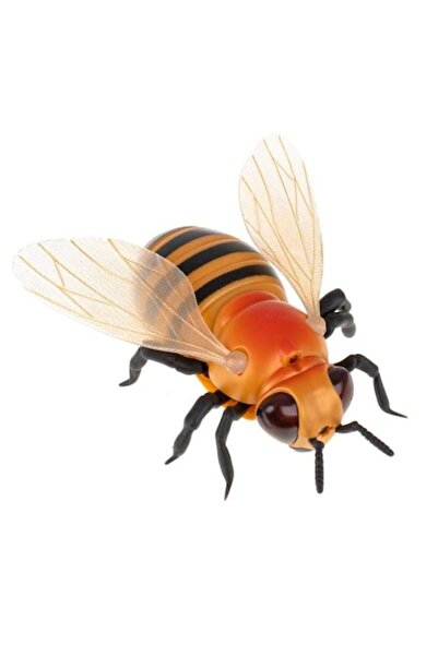 dalimag Bee toy, remote-controlled, includes batteries, yellow, 12 x 8 x 3 cm -