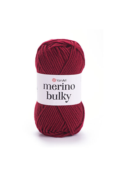 Yarnart Merino Bulky Hand Knitting Yarn 100 Gr 100 Mt 25% Wool 75% Acrylic Thick Winter Yarn-3024