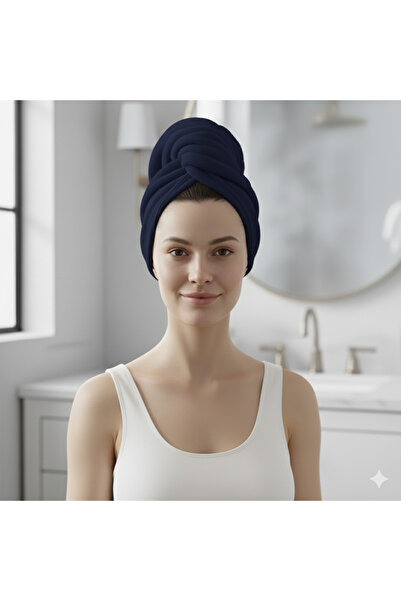 Saret Home منشفة شعر مطاطية بأزرار، قبعة للشعر، قبعة للمكياج، منشفة للعناية ب...