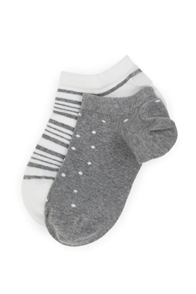 Pierre Cardin Women's 2-Piece Booties Socks 50308199-Vr024