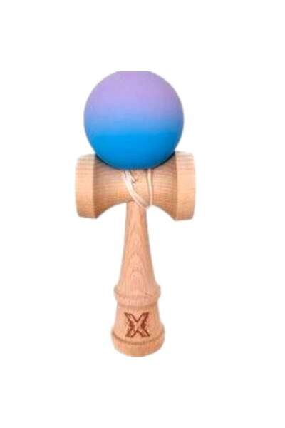 LEIBOO Kendama Original X, Lemn, 18 cm, Joc de Dexteritate pentru Copii și Ad...