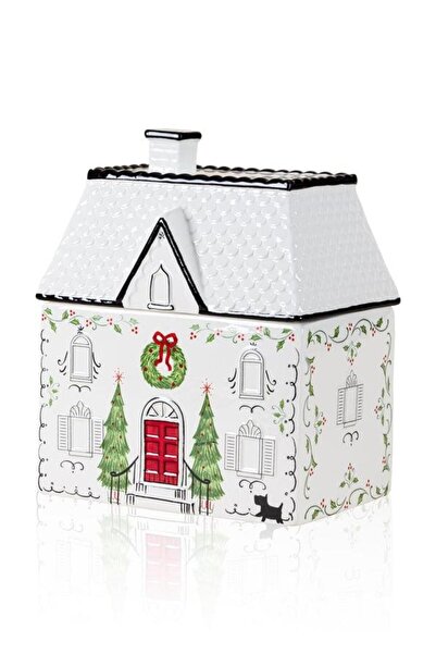 The Mia New Year's Cookie Jar 21X15X25Cm