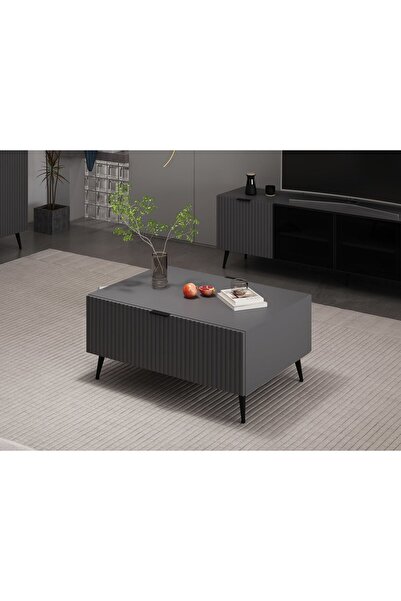 Minar Kale Orta Sehpa Plus Antrasit/Antrasit