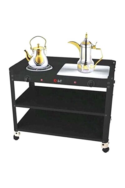 DLC ماكينة صنع الشاي والقهوة الكهربائية 5537-DLC باللون الأسود