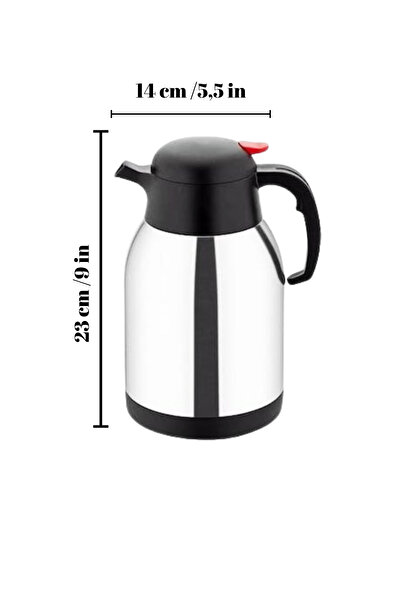 AiroBazar 1.5 Liter Double Layer Stainless Steel Thermos Heat Preservation for a Long Time Vacuum Flask