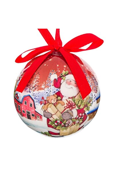 ANTBRO Glob decorativ brad de Craciun, South Perfect Decor, 8 cm