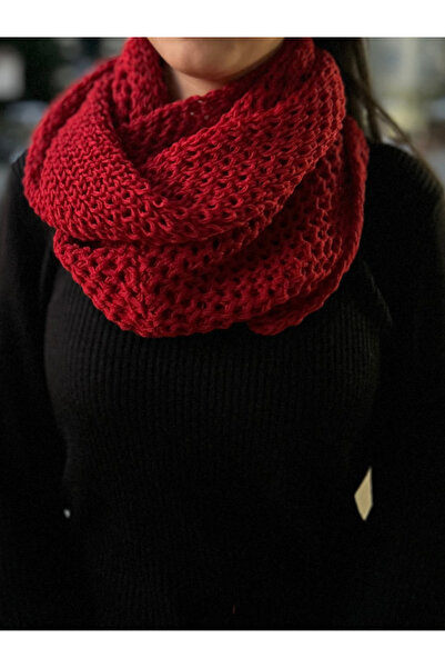 Clothes Box Neck Collar That Can Be Used as a Thin Knit Shawl