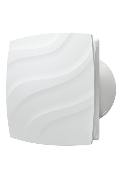 Venteurope Ventilator de perete STREAM100, pătrat, diametru 100 mm, debit 95 mc/h, 14W, IP24, silențios