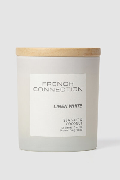 French Connection Pastel Range Sea Salt & Coconut Candle - Medium