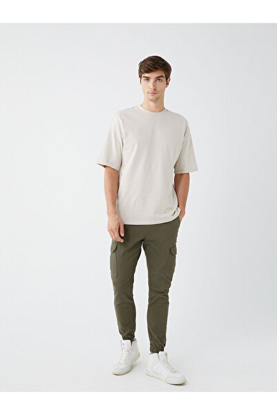 LC Waikiki Slim Fit Gabardin Erkek Jogger Pantolon