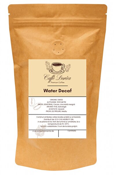 Caffe Cafea boabe, Café Doréva, Water Decaf 250 gr
