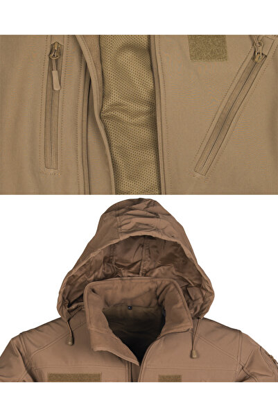 Mil-Tec SCU 14 trilaminate jacket - Coyote