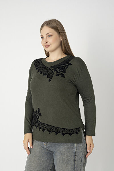 Orly More Shardonlu Winter Viscose Fabric Printed Combed Cotton Blouse