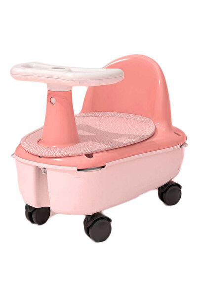 buz Scaun de baie și tricicletă 2 în 1 pentru bebeluși, husă antiderapantă, c...