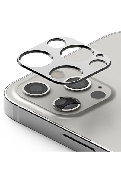 Bibilel Προστατευτικό Κάμερας για iPhone 12 Pro, Ringke Camera Styling, Ασημί