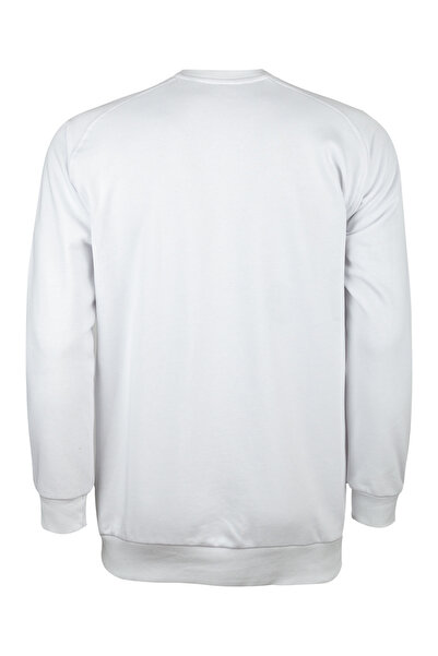 blck & premium Printed Softtouch Tech. 3 Yarn Silky Texture Unisex Sweatshirt 3 Yarn Without Sharding