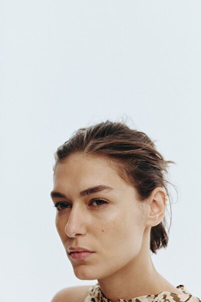 H&M Büzgülü Kolsuz Üst