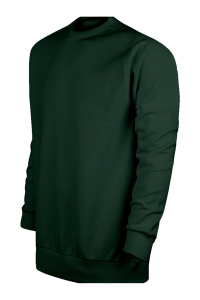 blck & premium Printed Softtouch Tech. 3 Yarn Silky Texture Unisex Sweatshirt 3 Yarn Without Sharding