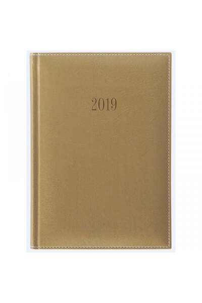 Herlitz Agenda 2020, Format A5, Dated De Luxe, 352 Sheets, Beige