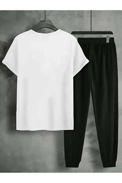 LAVİTTA Freedom Themed T-Shirt and Bottom Set Men