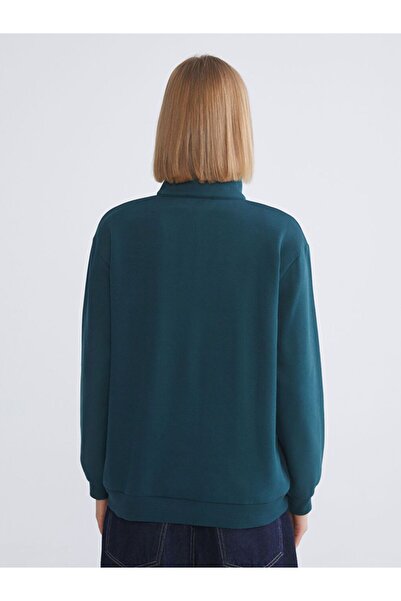 LC Waikiki New York cu imprimeu supradimensionat Hanorac gros pentru femei tricou