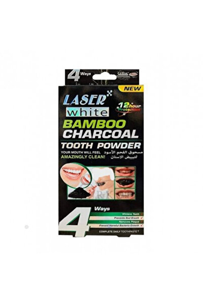 SHMOOOL مسحوق الفحم لتبييض الأسنان من ليزر وايت 20 جم