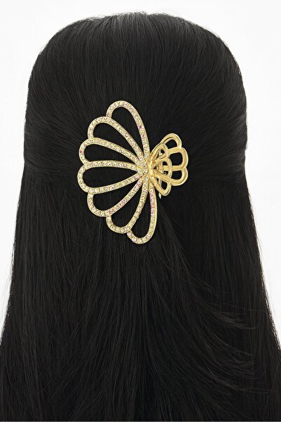 TAKIŞTIR Cataramă din metal cu hologramă cu figuri de scoici de mare de culoa...