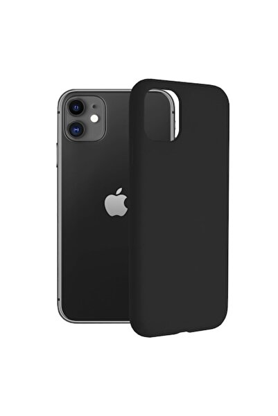 Bibilel Husa pentru iPhone 11, Techsuit Soft Edge Silicone, Μαύρο